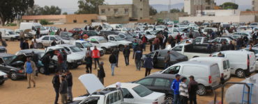 Marché de voitures d'occasion à Lessouda - Sidi Bouzid - Photo Mohamed Alyani pour Barr al Aman