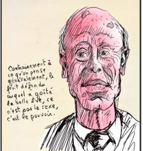 Kais Saied - dessin de Sadri Khiari 2021