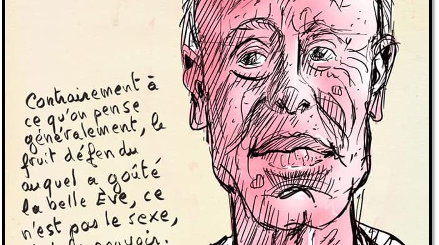 Kais Saied - dessin de Sadri Khiari 2021